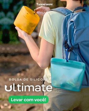 Saco de Silicone Multiuso M Ultimate Verde Tupperware 1L