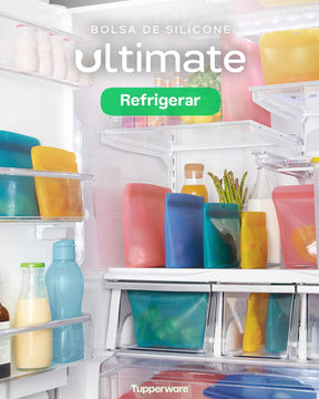 Saco de Silicone Multiuso G Ultimate Tupperware Azul 1,7L