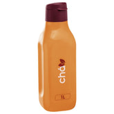 Garrafa de Água Eco Tupper Chá Tupperware Laranja 1L