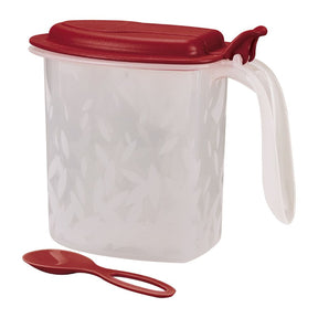 Porta Alimentos Temperos Bumbu Tupperware 500ml Cereja