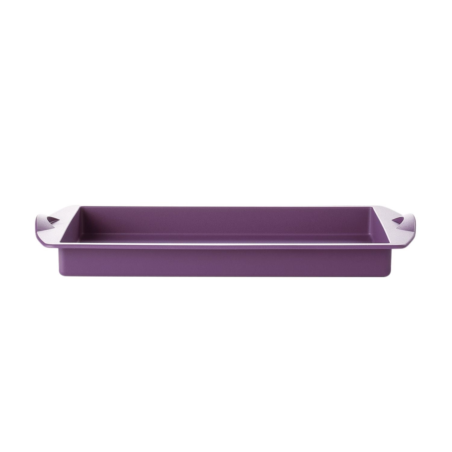 Forma de Silicone Retangular Baixa Tupperware Roxo