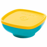 Tigela Hermética Infantil Tupperware 300ml Azul e Amarelo Tropical
