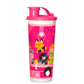 Copo Infantil com Bico Tupperware Pelúcia 470ml Rosa