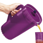 Jarra com Tampa Hermética Tupperware 2L Berinjela