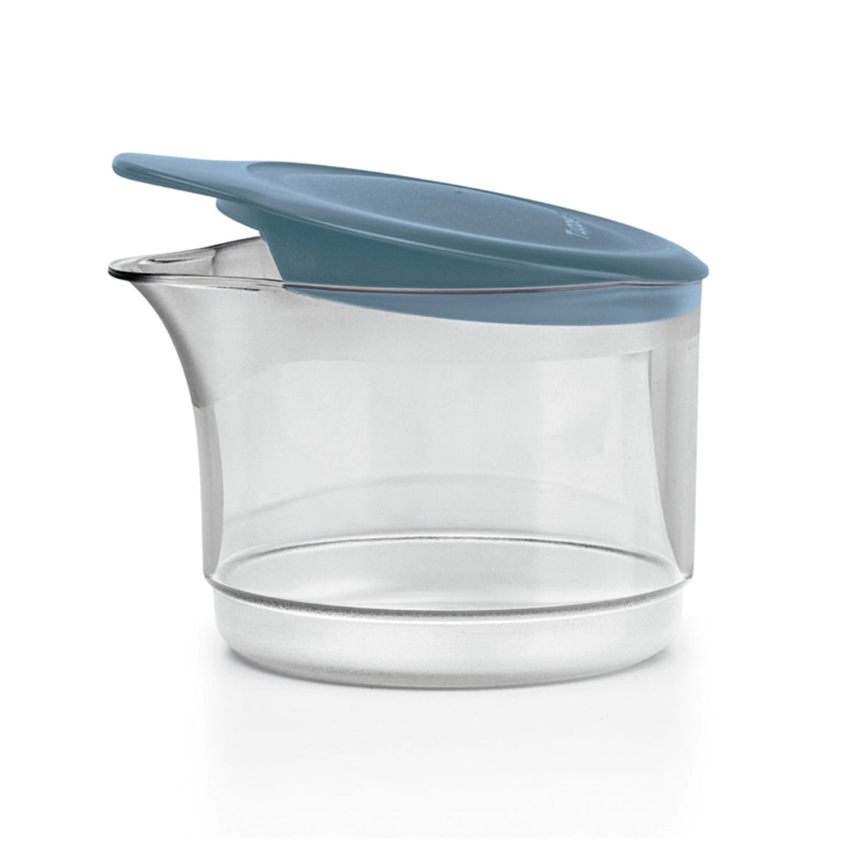 Açucareiro Clear Tupperware 250ml Azul Mineral