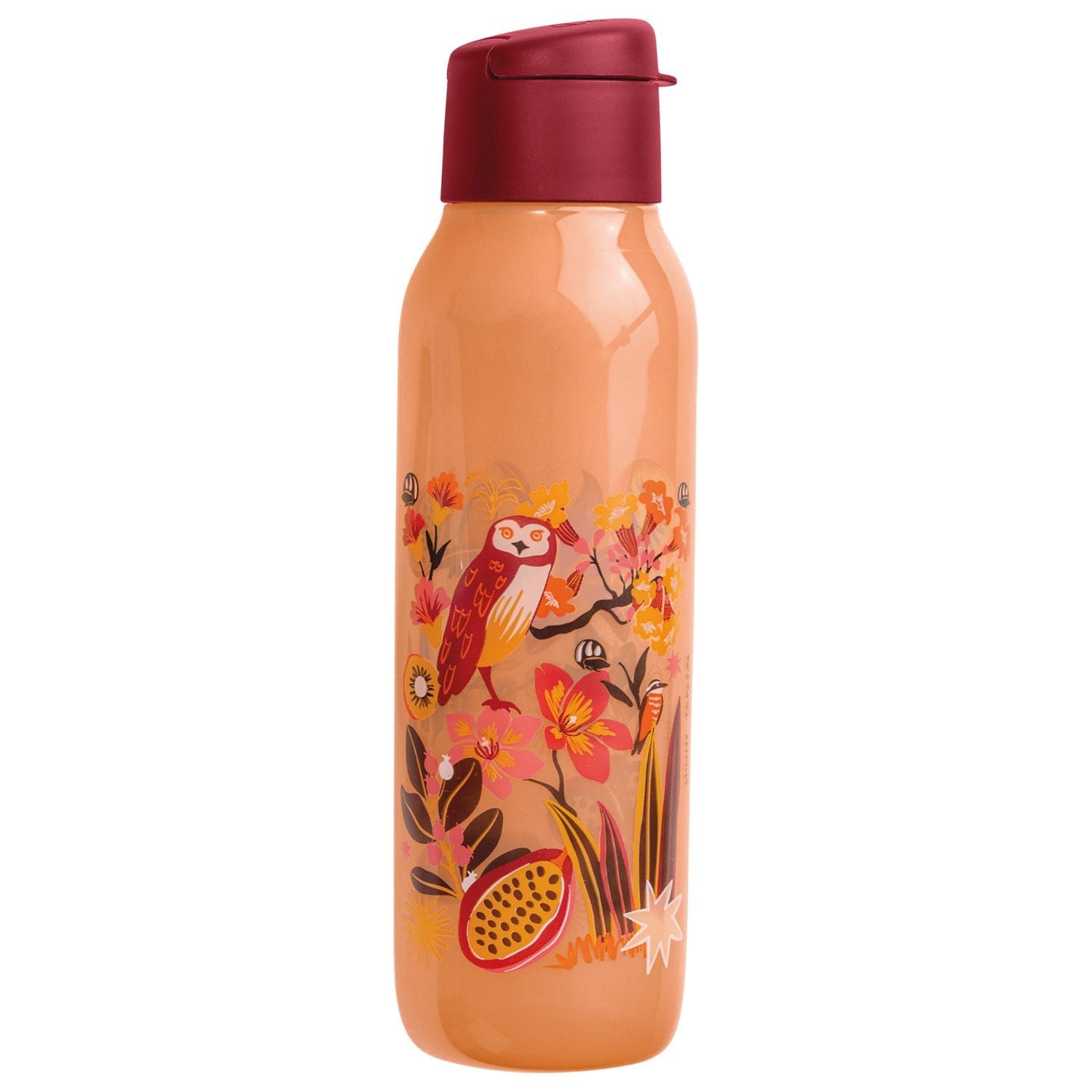 Garrafa de Água Eco Tupper Tupperware 750ml Laranja Winny