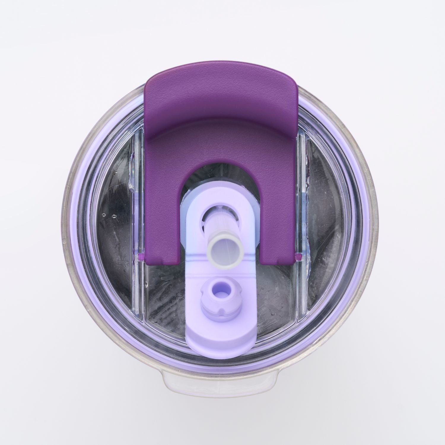 Copo Térmico Big T Com Canudo Tupperware Lilás 630ml