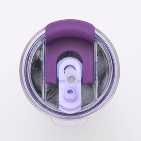 Copo Térmico Big T Com Canudo Tupperware Lilás 630ml