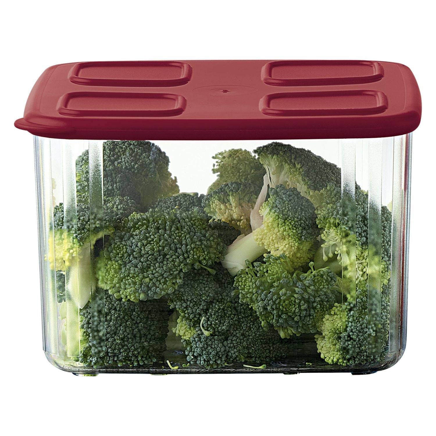 Pote hermetico Tupperware 1,62L Vermelho Clear Mate