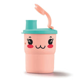Copo Infantil com Bico Tupperware Fofuras Rosa 225ml