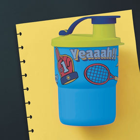 Copo Infantil com Bico Tupperware Hora Do Jogo Azul 225ml