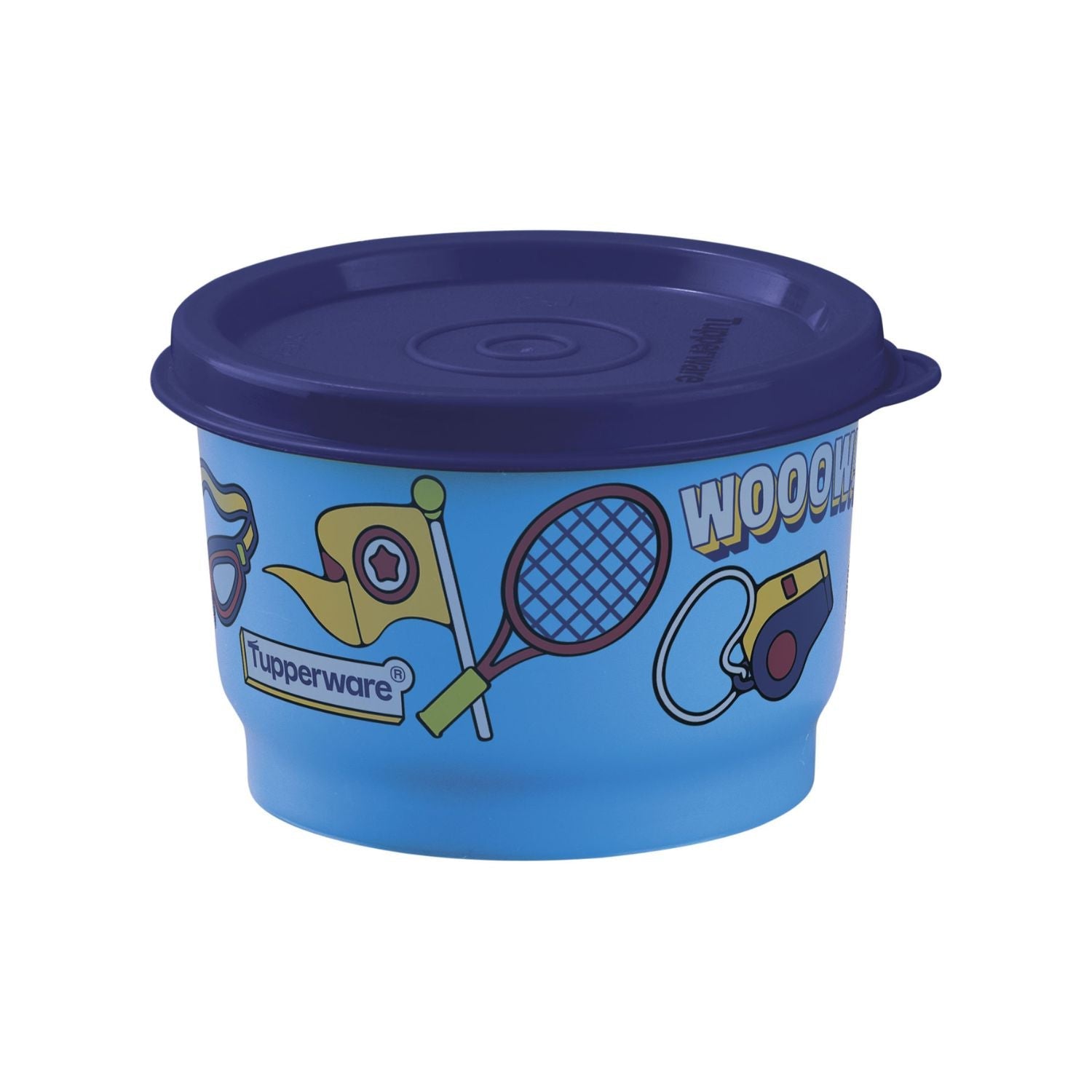 Pote Infantil Tupperware Hora do Jogo Azul 140ml