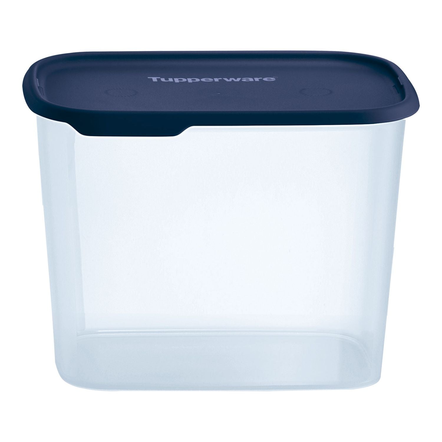 Pote Hermético Retangular One Touch Fresh Tupperware Azul 4,4L