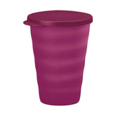 Copo com Tampa Tupperware Murano Vinho 500ml