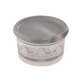 Pote Hermético Instantânea Mágica Brilho de Renda Tupperware 575ML Prata