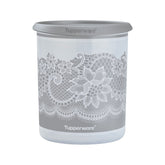 Pote Hermético Instantânea Mágica Brilho de Renda Tupperware 2,25L Prata