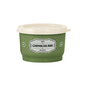 Potinho Porta Tempero Chimichurri Tupperware Essences Verde 140ml