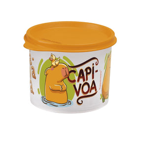 Pote Hermético Infantil Tupperware Redondinha Capivara 500ml