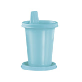 Copo Infantil Com Bico e Tampa Tupperware 225ml Azul