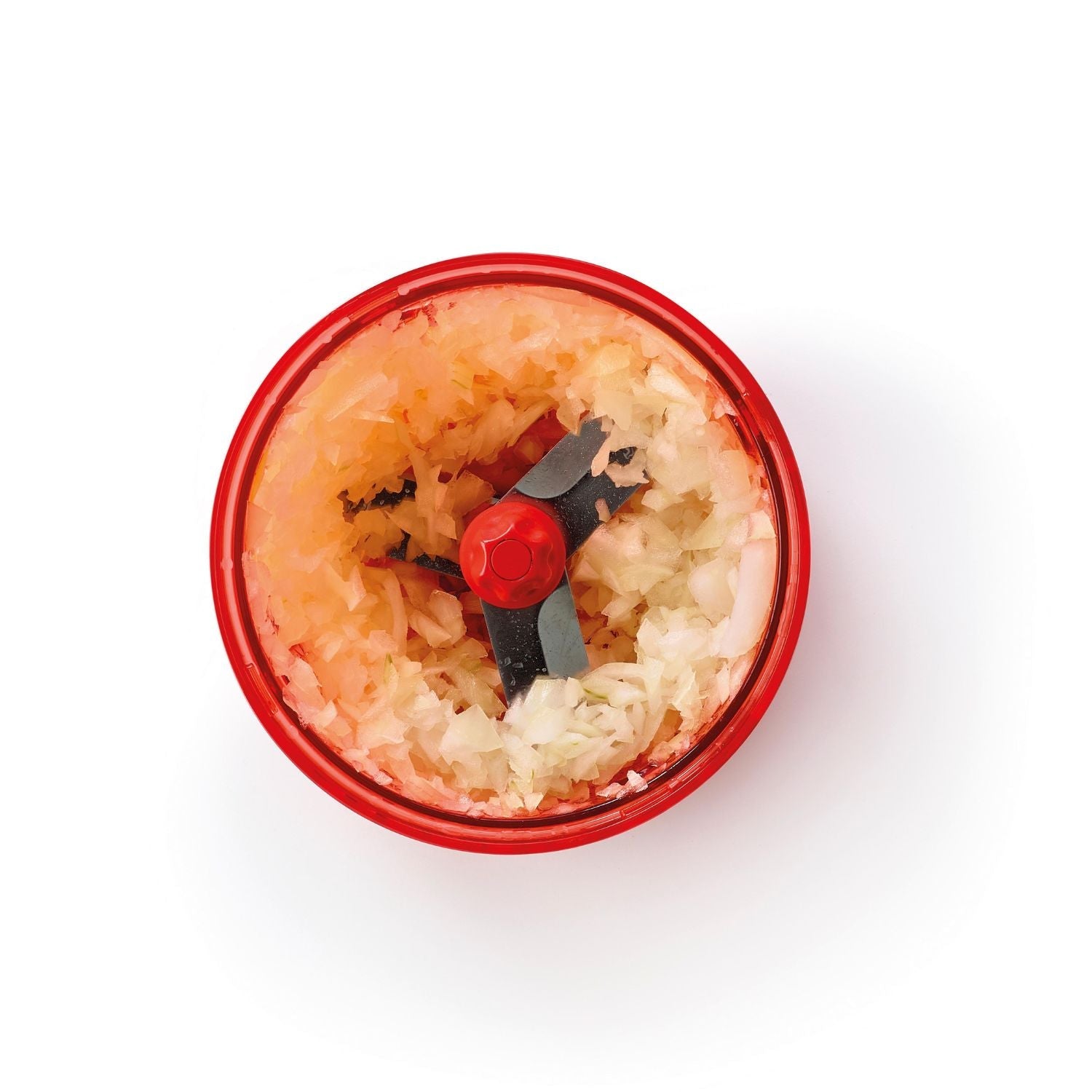 Mini Triturador de Alimentos Tupperware Turbo Chef Supersonic Vermelho 300ml