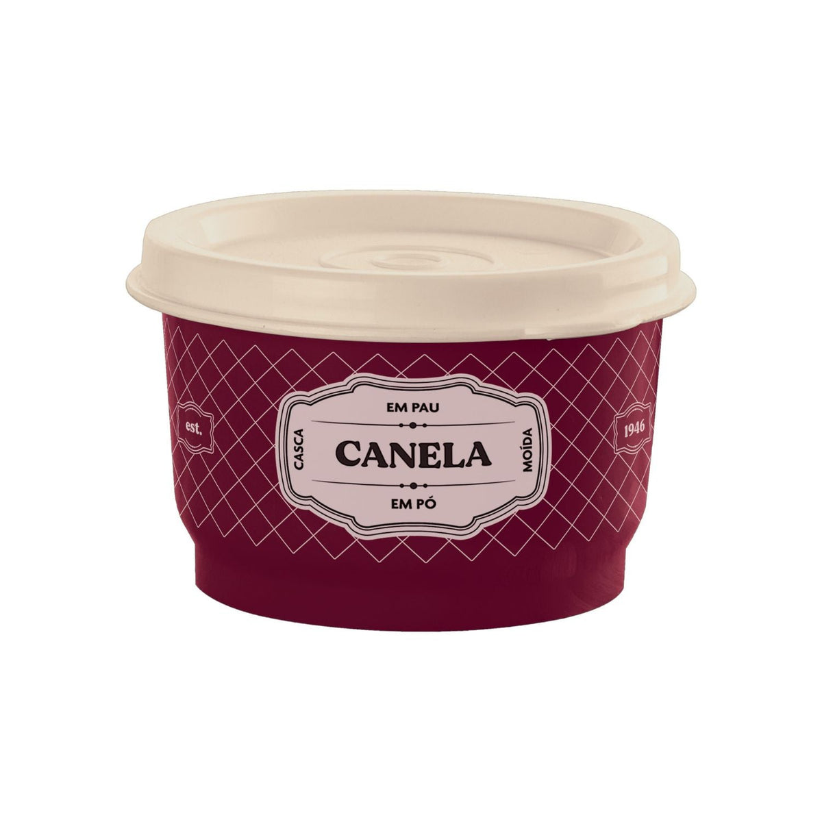 Potinho de Tempero Canela Tupperware Essences Vinho 140ml
