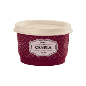 Potinho de Tempero Canela Tupperware Essences Vinho 140ml