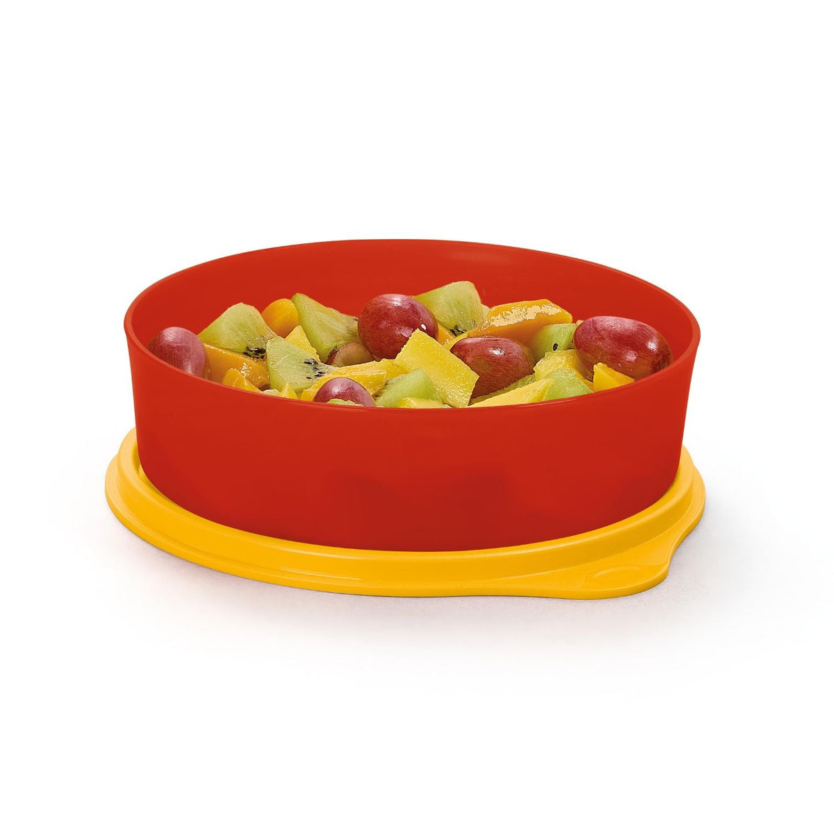 Tigela Hermética Tupperware Colors Vermelho e Amarelo 500ml