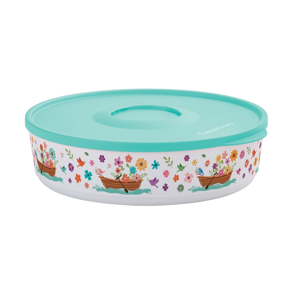 Tigela Ilúmina Tupperware Mar De Flores 2,5L Branco