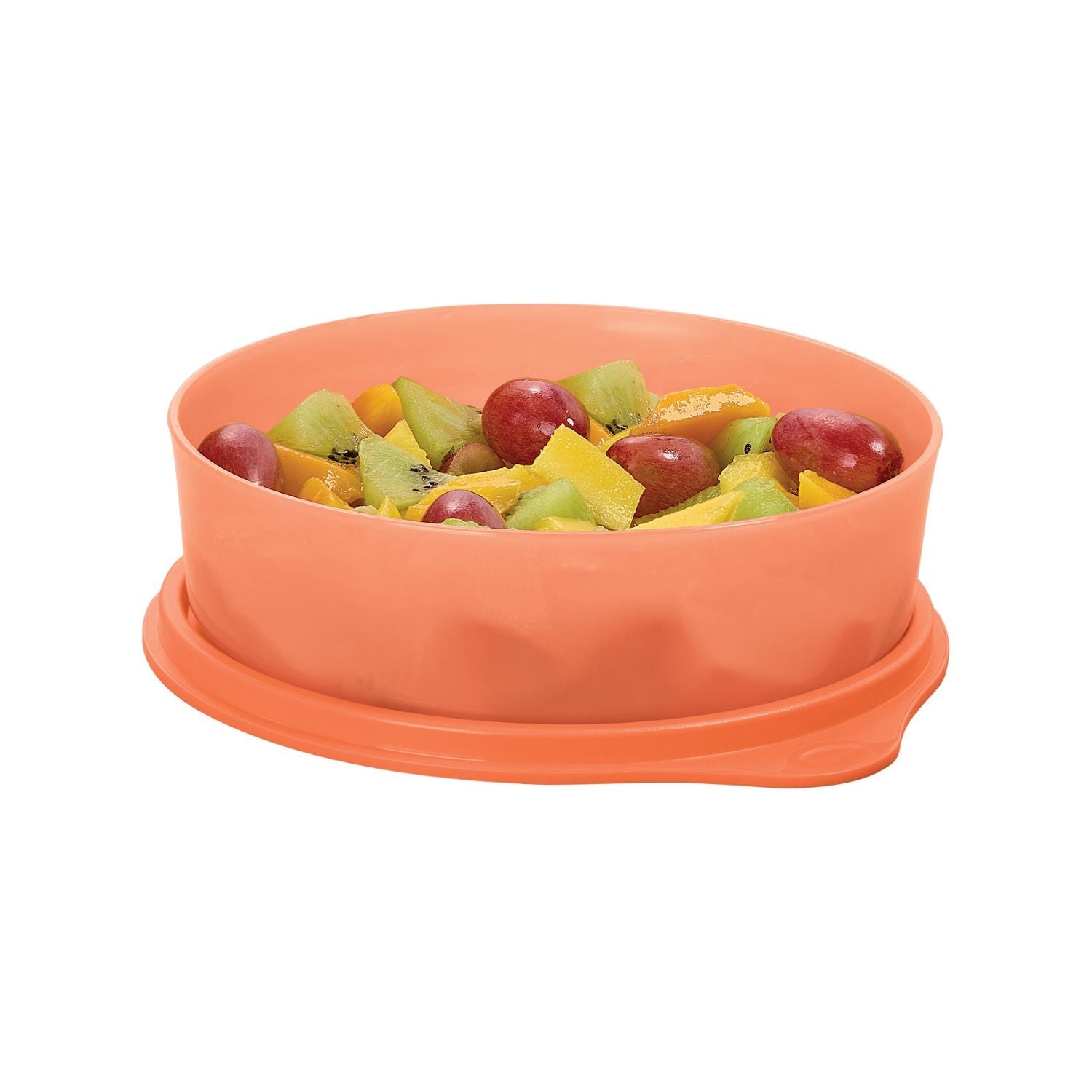 Pote Tupperware Tupper Pratinho Pêssego 500ml Laranja
