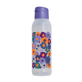 Garrafa de Água Tupperware Eco Tupper Plus Viva As Cores Flores 750ml Roxo