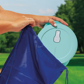 Pote para Micro-Ondas Tupperware Cristalwave Geração II 1L Aquamarine