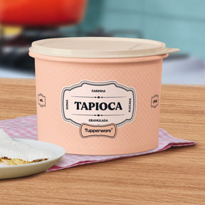 Pote Tupper Caixa Tupperware Tapioca Essences 1,6Kg Rosa