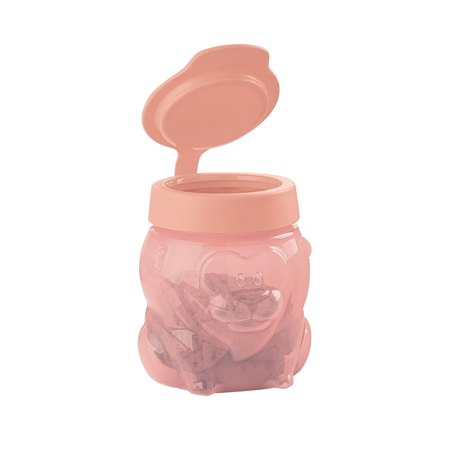 Pote Infantil Tupper Leãozinho Tupperware 300ml Algodão Doce