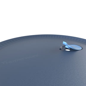 Travessa de Vidro com Tampa Tupperware Vitrea Quadrada 1,6L