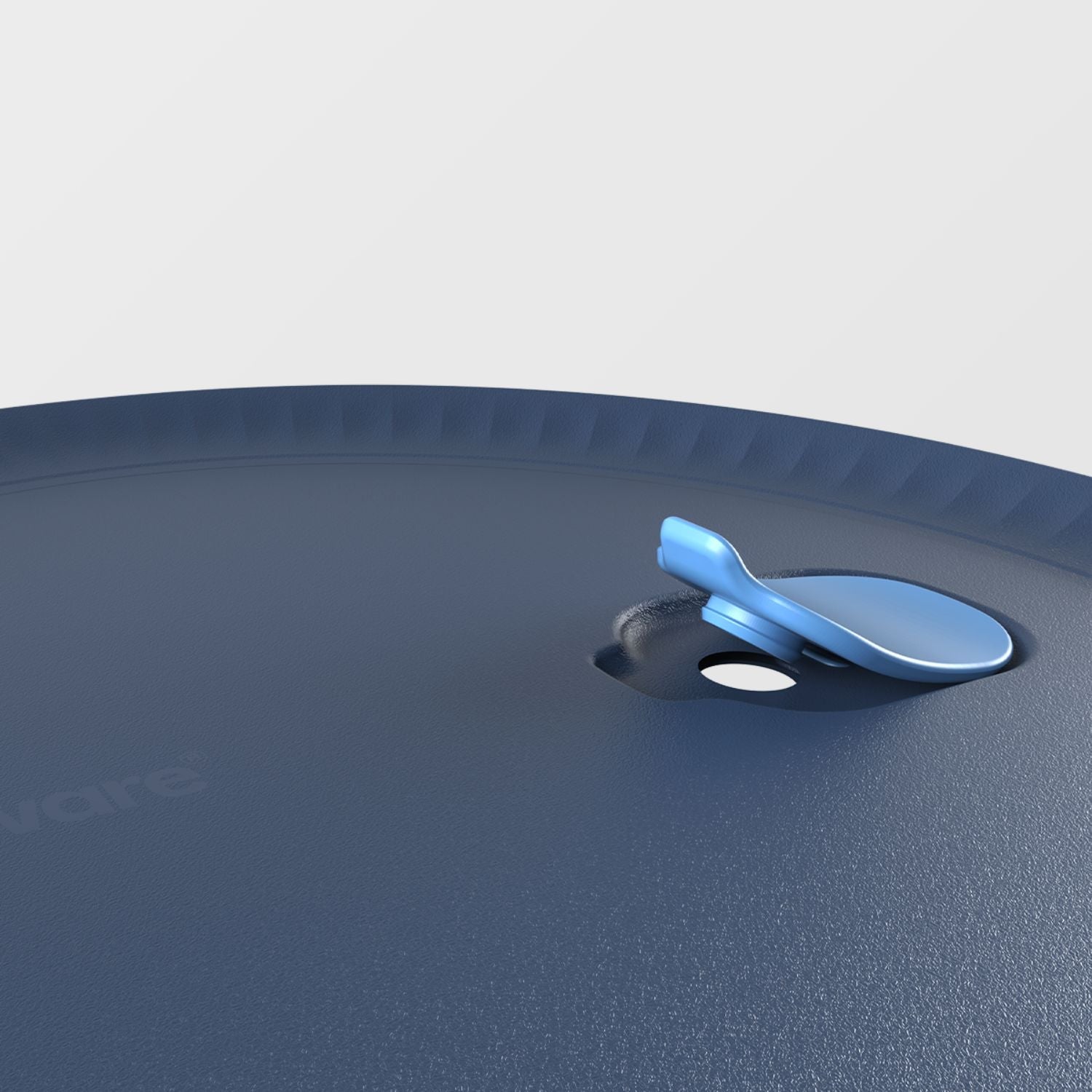 Travessa de Vidro com Tampa Tupperware Vitrea Redonda 1,7L