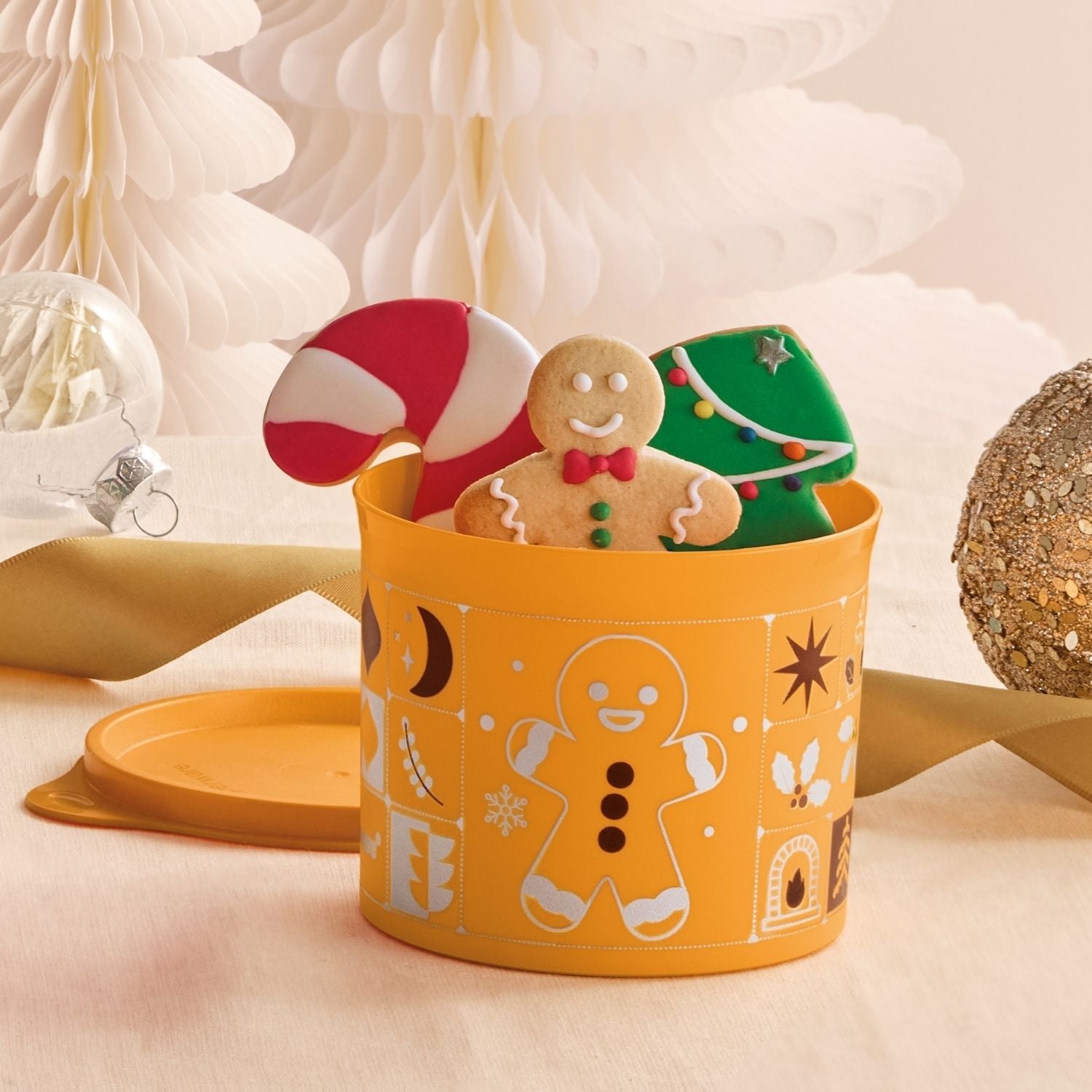 Tupper Redondinha Natal Mágico 500ml