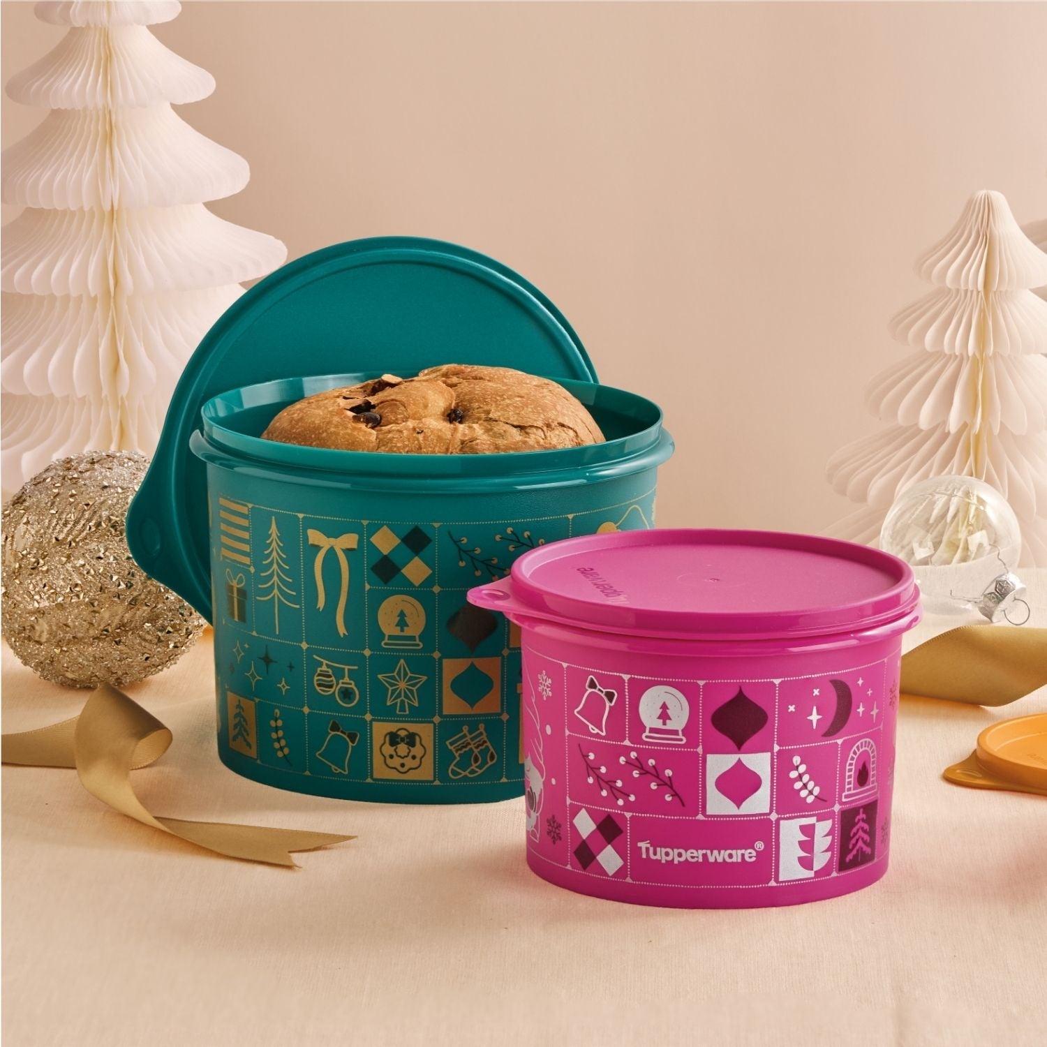 Tupper Caixa Natal Mágico 1,1L