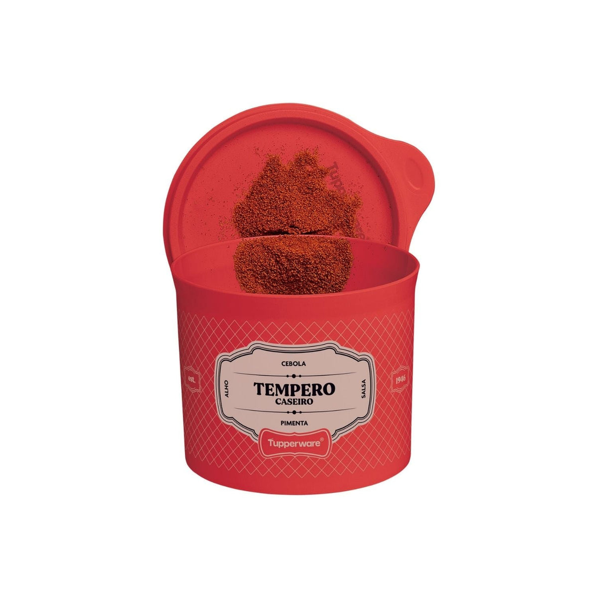 Tupper Redondinha Tempero Caseiro Essences 500ml